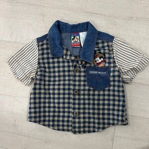 Vintage Mickey Denim Shirt